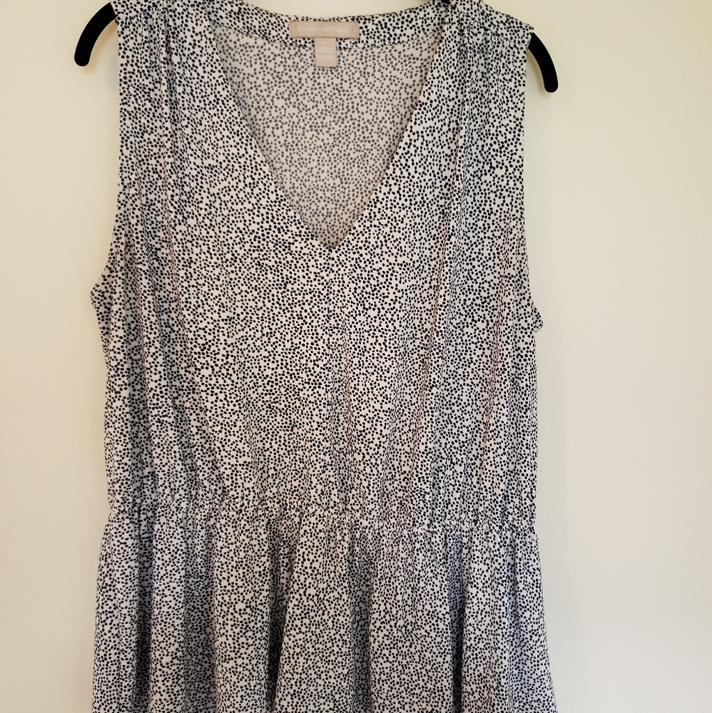 Womens Banana Republic Peplum Tank Top